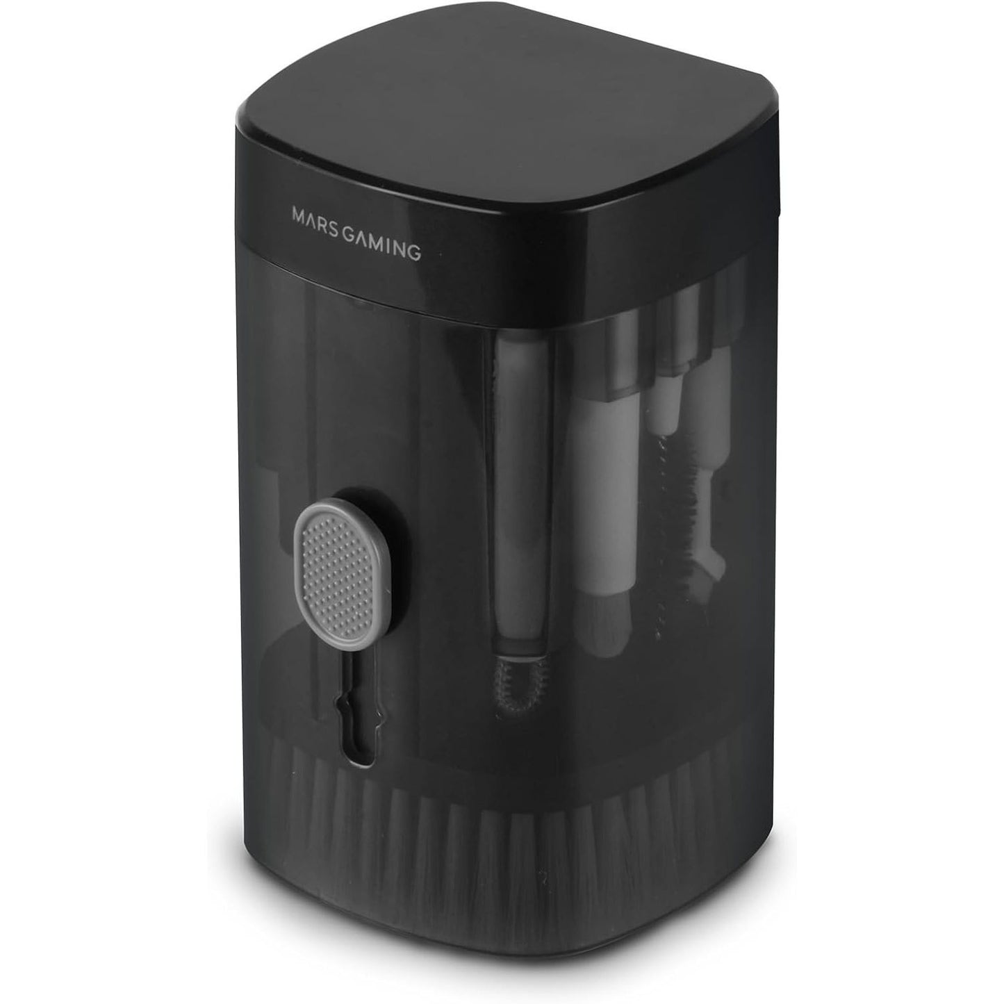 Mars Gaming MA-Kit, Kit de Limpieza Multifunción 21en1, Diseño Compacto y Portátil, Cepillos Suaves y Paño Sin Pelusa, Kit Limpieza Profesional Dispositivos Electrónicos, Extractor de Teclas, Estuche