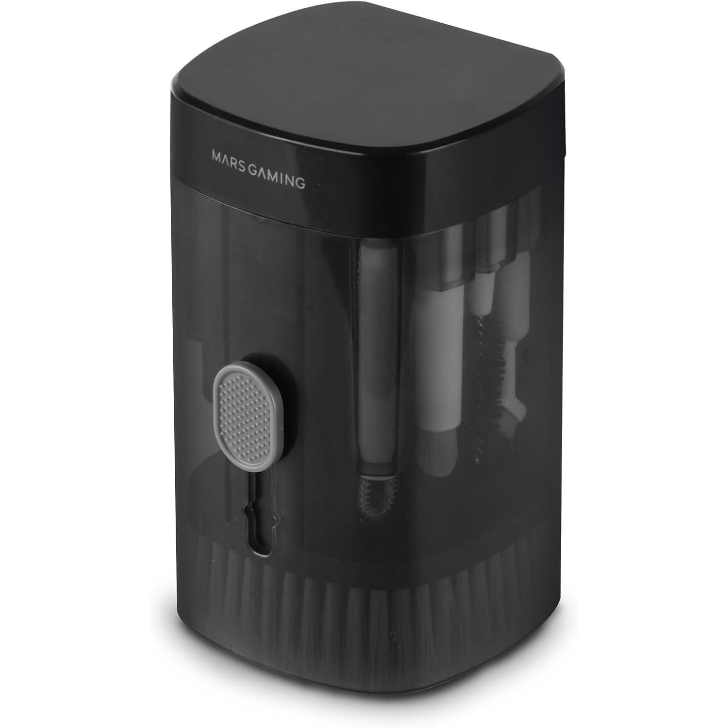 Mars Gaming MA-Kit, Kit de Limpieza Multifunción 21en1, Diseño Compacto y Portátil, Cepillos Suaves y Paño Sin Pelusa, Kit Limpieza Profesional Dispositivos Electrónicos, Extractor de Teclas, Estuche