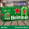 Heineken Cerveza Lager, Cerveza 24 Latas de 330ml