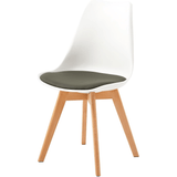 1/2/4/6 Unidad Sillas para Comedor, Sillas para Cocina con Asiento Blando, Tapizado y Patas Resistentes de Madera de Haya, Sillas Nórdicas