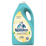 La Antigua Lavandera Detergente Líquido para Ropa, Aroma Flores Silvestres, Pack de 2 Botellas de 90 Lavados Cada Una, 180 Lavados en Total