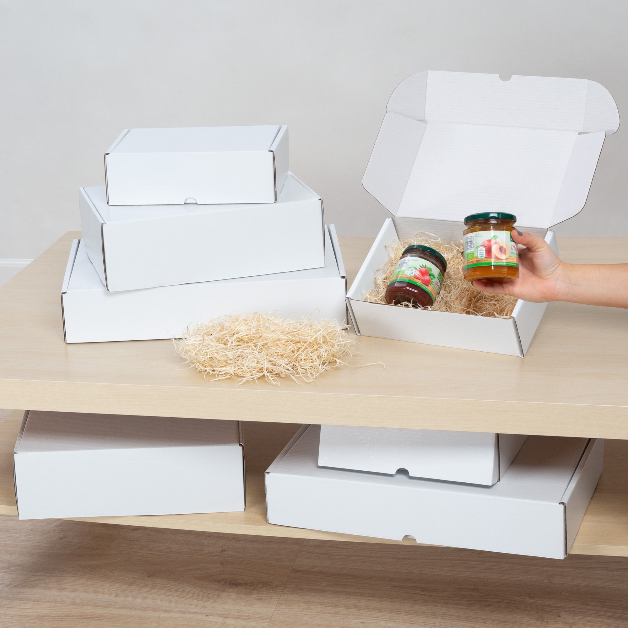 packer PRO Packs de Cajas de Cartón para Embalaje, Caja de Transporte Resistente, Cajas de Cartón para Envíos y Correo, Cajas de Cartón Corrugado, Caja de Regalo
