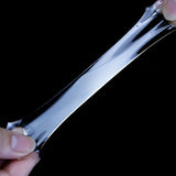 Cinta Adhesiva Doble Cara Extrafuerte de 2cm x 2m, Adhesivo Transparente, No deja Rastros en Pared ni Superficies, Se puede Cortar, Fijación Extrafuerte y Firme, Lavable y Reutilizable, Ideal para Manualidades, Hogar, Oficina, Coche, Armario o Baño