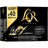 L'Or Espresso Capsulas de Cafe, Intenso, Potente, Especiado y con Carácter, Cápsulas Compatibles con Cafeteras Nespresso, 40/80/120/200/320/400 Cápsulas