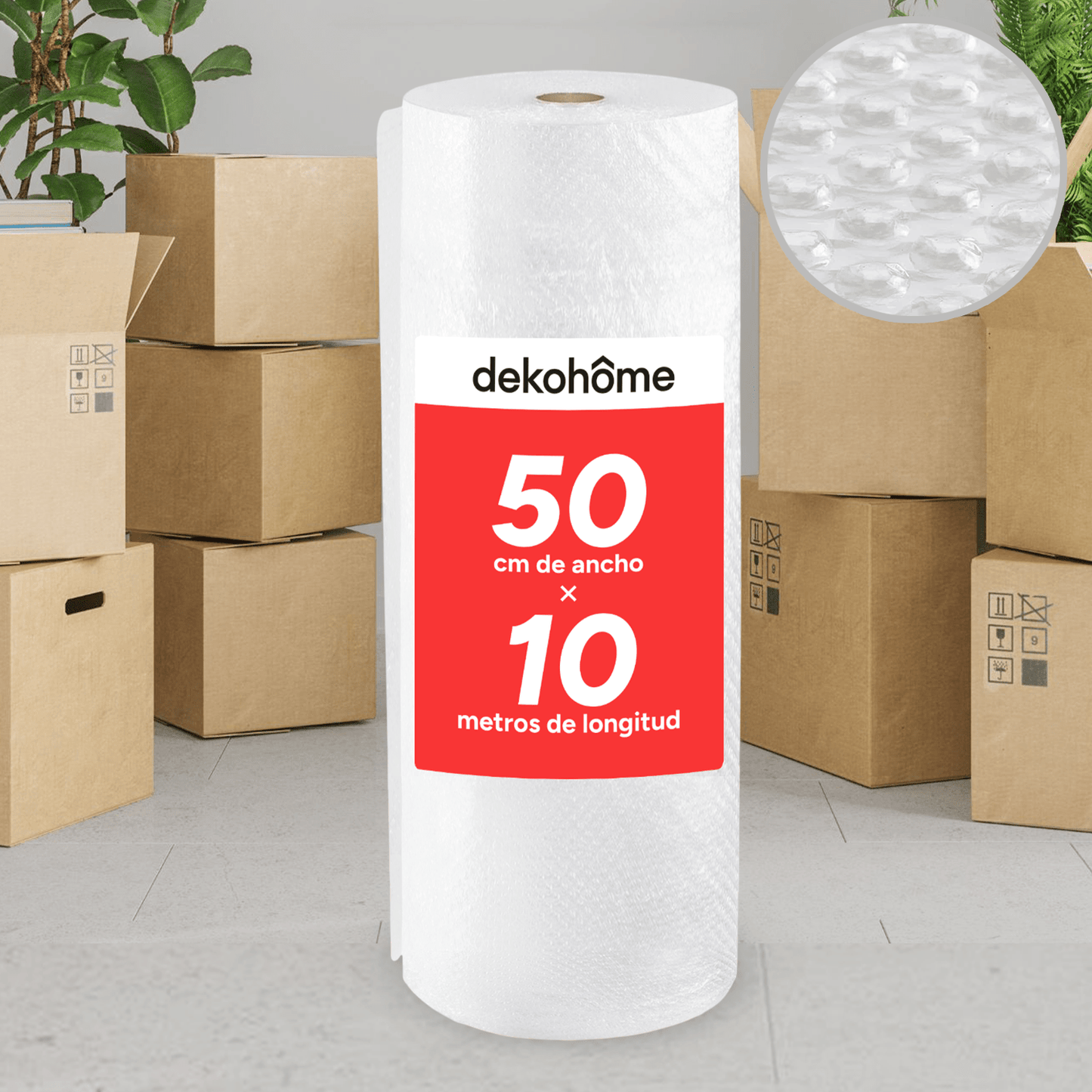 Burbuja Embalaje Resistente y Excelente para Mudanzas y Envíos