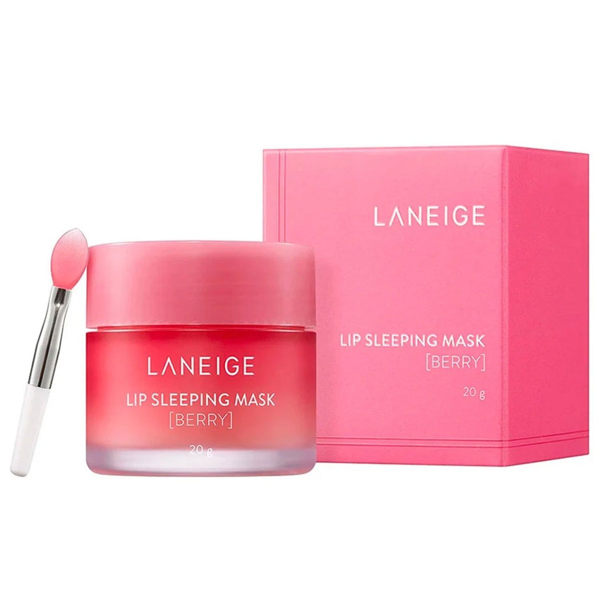 Laneige Mascarilla Nocturna para Labios, Hidratante y Nutritiva, Aroma Berry, 20 g