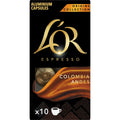 L'Or Espresso Café Cápsulas Colombia Andes Origins Collection, Intensidad 8, 10/50 Cápsulas