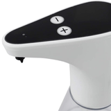 Dispensador Jabon Automático de 500ml, Sensor Automático, 5 Niveles de Dosificación, Ideal para Baño y Cocina, Funciona con 4 Pilas AA (no incluidas), Modo Goteo
