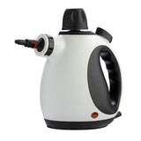 Vaporeta de Limpieza Hogar, Limpieza Vapor, Vaporeta de Mano con 9 Accesorios, Color Surtido Amarillo o Blanco, Limpia a Vapor todo tipo de Superficies, Ideal para el Hogar y el Coche, Capacidad Depósito: 250ml, Presión del vapor: 2,6 – 3,2 var