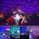 Lampara Proyector de Estrellas LED, Proyector Galaxias con Altavoz, Mando a Distancia y Temporizador, Proyector de Estrellas para Dormitorio, Múltiples Modos de Luz y Colores