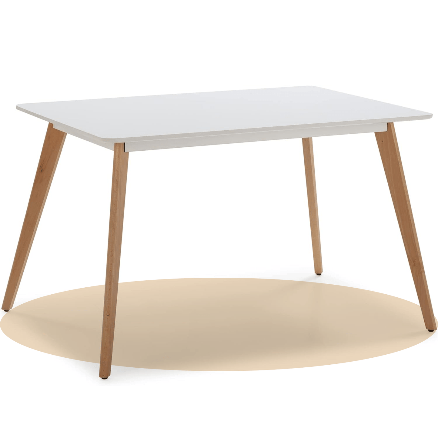 1/2/4/6 Unidad Sillas para Comedor, Sillas para Cocina con Asiento Blando, Tapizado y Patas Resistentes de Madera de Haya, Sillas Nórdicas