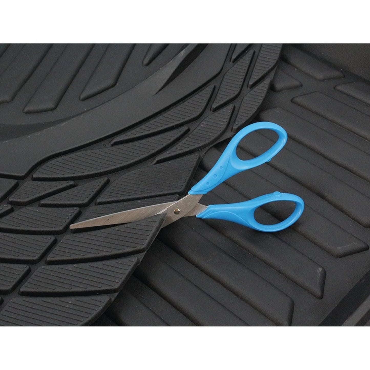 Alfombrillas Coche Antideslizantes, Set 4 Alfombrillas Universales para Coche, Hechas de PVC Duradero y Resistente, Instalación Fácil y Protección Completa para el Interior del Vehículo, Fácil de Limpiar