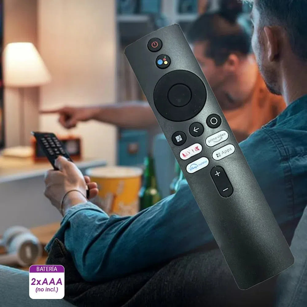 Mando TV Xiaomi, Mando a Distancia con Control de Voz, Control Remoto Compatible con Xiaomi, Botones especiales Smart TV