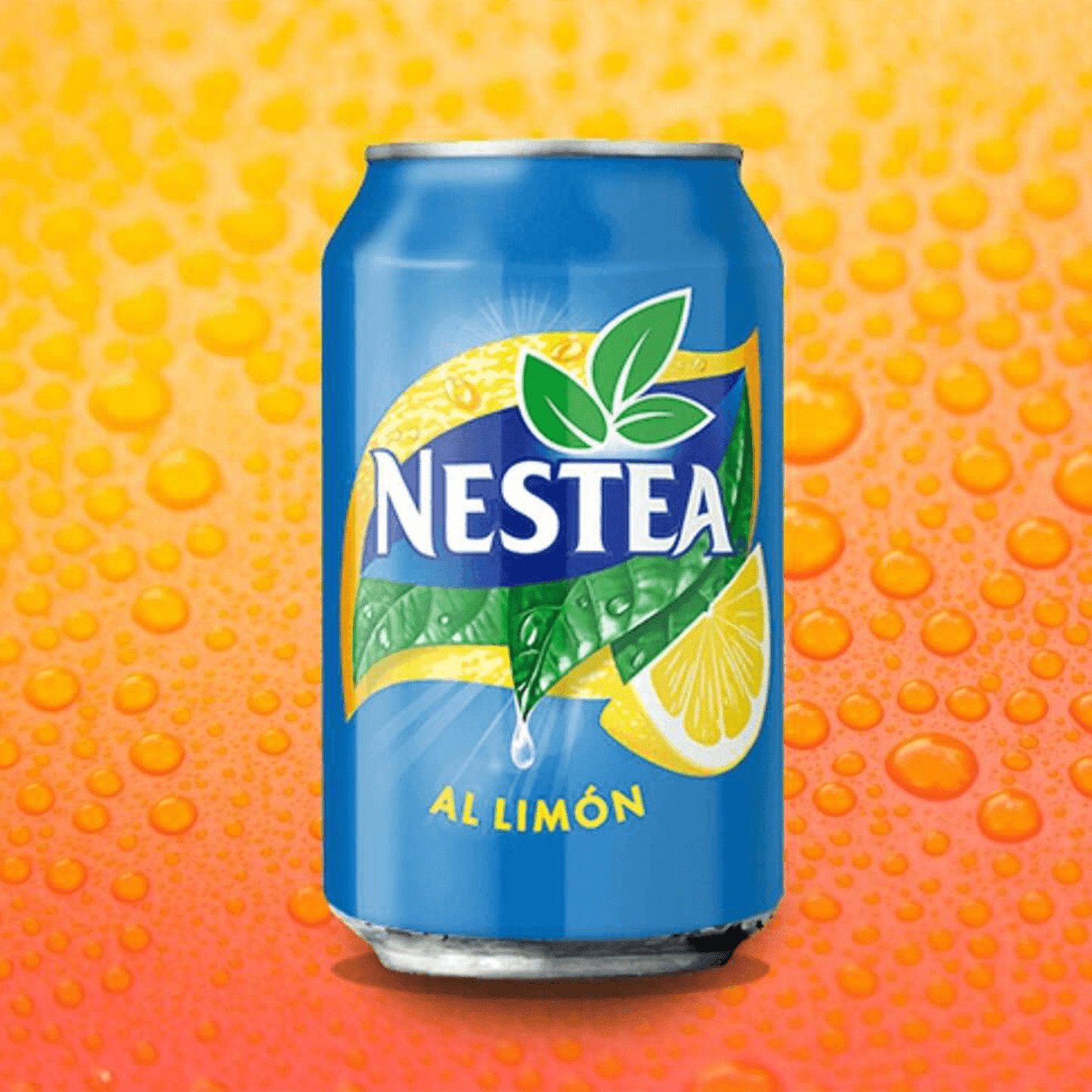 Nestea Té Negro Limón, Refresco de Té Negro con Sabor a Limón, Pack de 24 Latas de 330ml