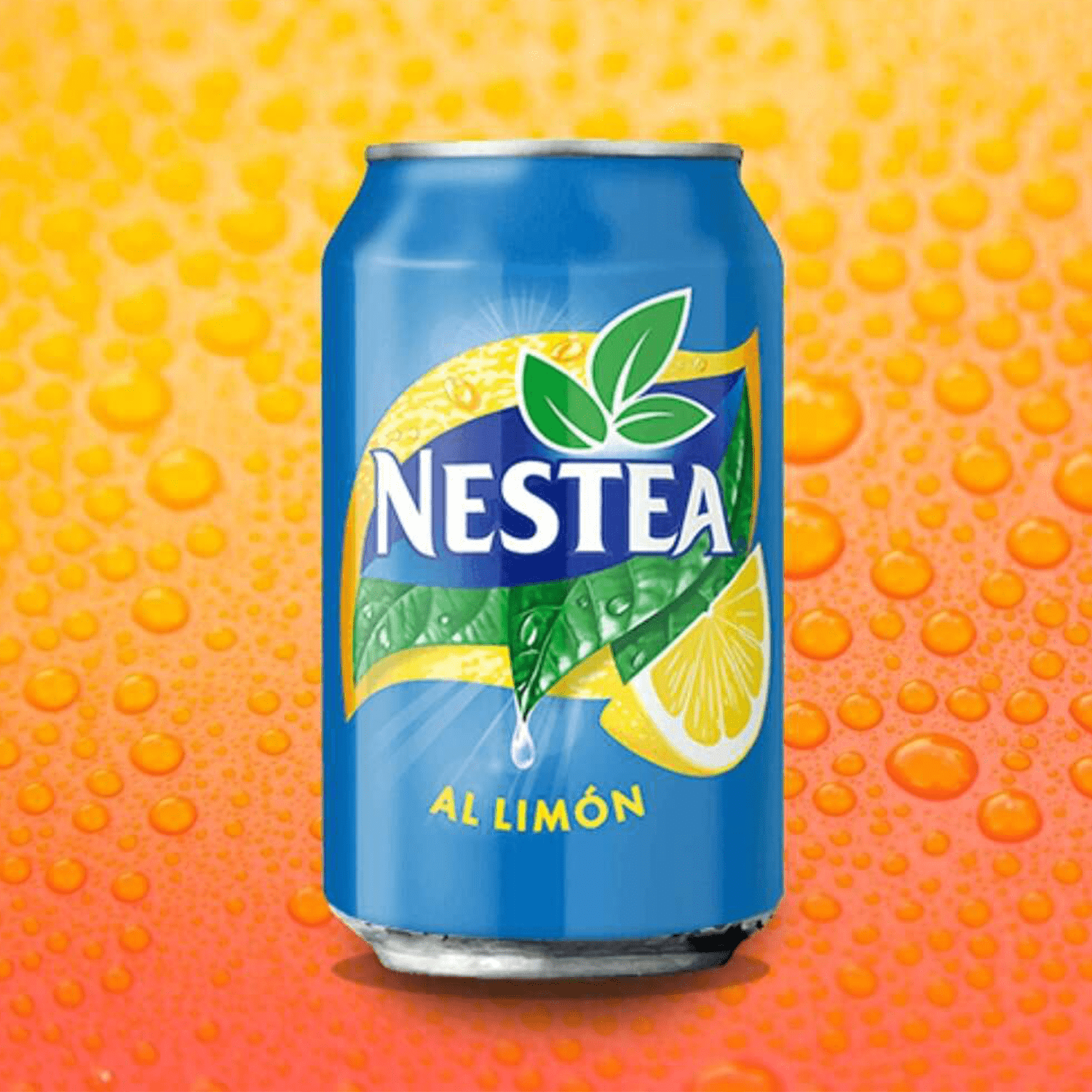 Nestea Té Negro Limón, Refresco de Té Negro con Sabor a Limón, Pack de 24 Latas de 330ml