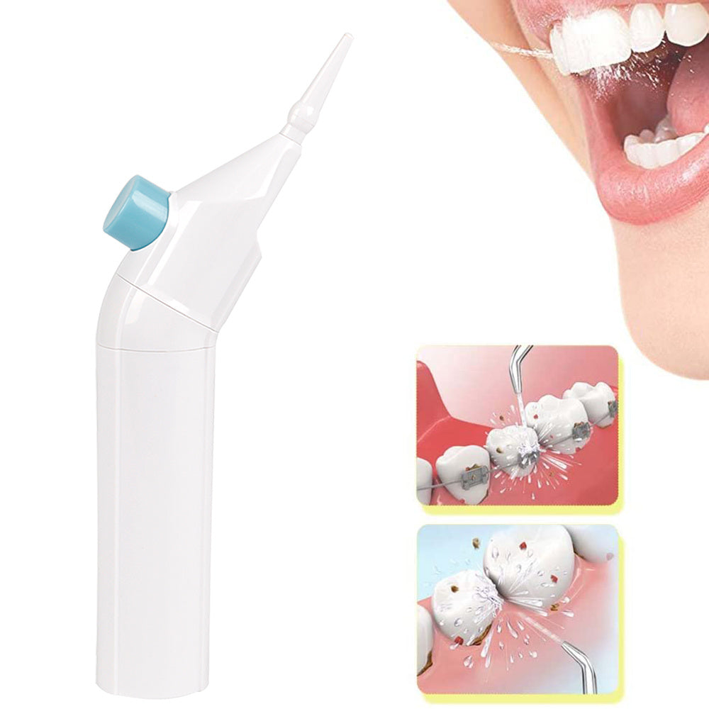 Irrigador Dental Portátil, Boquilla Interdental, Irrigador Oral, Tamaño Compacto ideal para Viajes, Herramienta de Higiene Dental de Limpieza Profunda