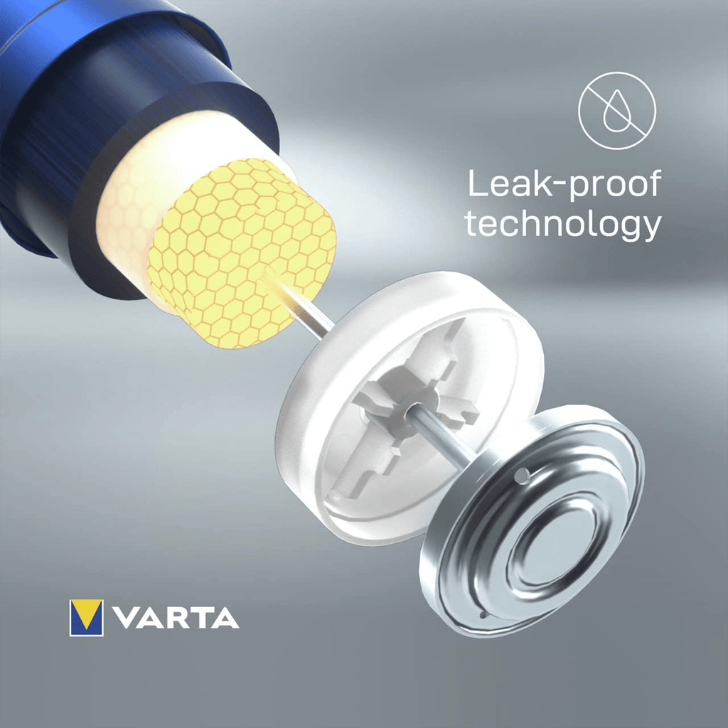 Pilas C Alcalinas de Alto Rendimiento, VARTA Longlife Power, Ultra Larga Duración, Energía Potente y Continua, Ideal para Juguetes, Linternas, Radios, Reproductores de CD, Robots, Cámaras, Altavoces y Otros Dispositivos de Alta Demanda Energética - VARTA