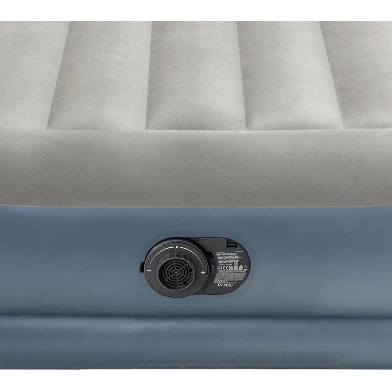 INTEX Colchón Hinchable, Colchon Inflable, Rápido Hinchado, Alta Resistencia con Extra de Firmeza, Comodidad y Durabilidad, Apto para Interior y Exterior, Hecho de Miles de Fibras de Poliéster que no se Estiran ni por el Tiempo ni por el Uso