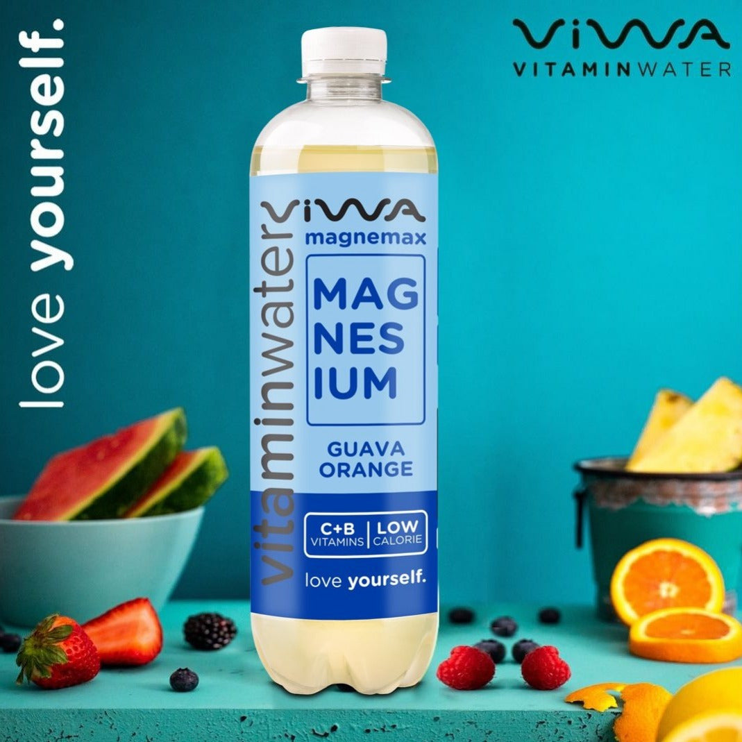 VIWA VitaminWater & Tea, Bebidas Refrescantes con Vitaminas y Minerales, 600ml, Pack de 12