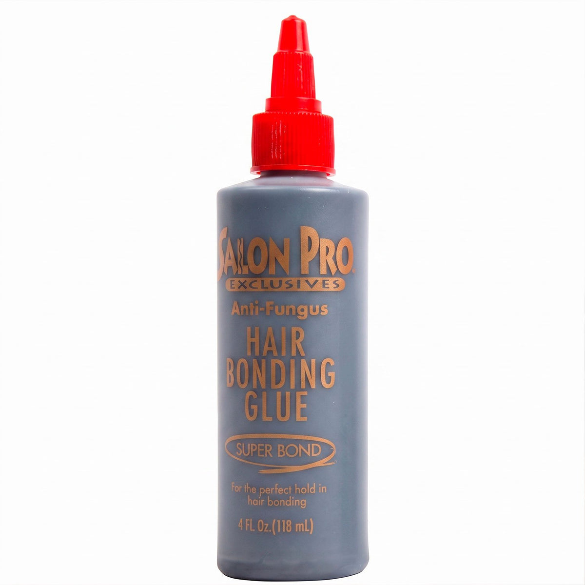 Salon Pro Exclusives Super Bond Hair Bonding Glue, Pegamento para Extensiones de Cabello, Pelucas y Cortinas de Malla con Fórmula Higiénica de Secado Rápido y Alta Duración, 118 ml