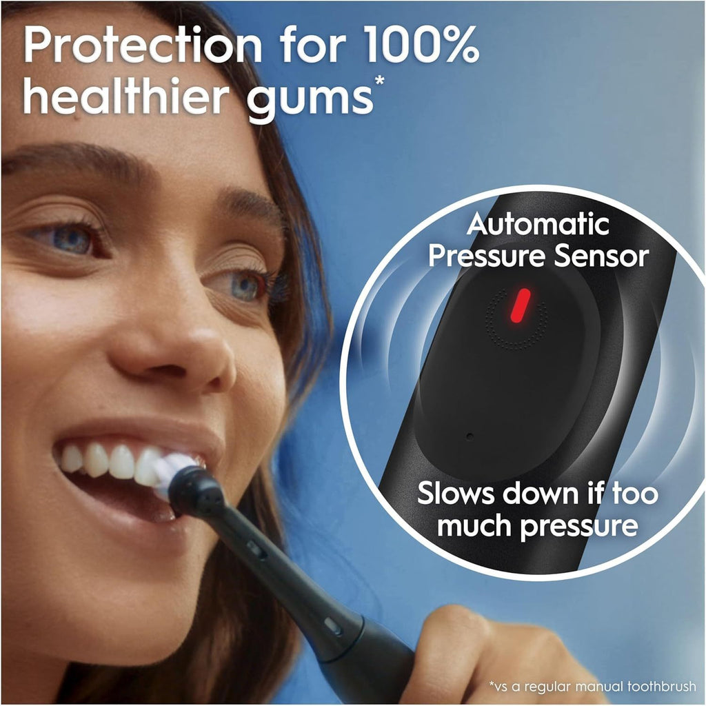 Oral-B iO Series 2 Cepillo de Dientes Eléctrico, Limpieza Profunda para Prevenir el Sarro, Sensor de Presión, 3 Modos de Limpieza, Larga Duración