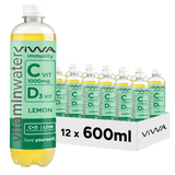 VIWA VitaminWater & Tea, Bebidas Refrescantes con Vitaminas y Minerales, 600ml, Pack de 12