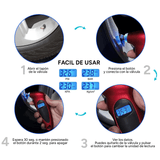 Manometro Neumaticos, Medidor de Presión de Neumáticos Digital con Pantalla LCD retroiluminada para Coche, 4 Ajustes, Rango presión: 0-150PSI o 0-7.0 BAR o 0-7.0Kgf / cm2 o 0-700Kpa, Controla el Desgaste de los Neumáticos