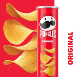 Pringles Original, Snack de Patatas Fritas sabor Original, Tamaño XL de 165g, Pack de 3 Unidades