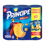 Principe Galleta con Relleno De Chocolate, 3 Paquetes de 300 g