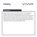VIWA VitaminWater & Tea, Bebidas Refrescantes con Vitaminas y Minerales, 600ml, Pack de 12
