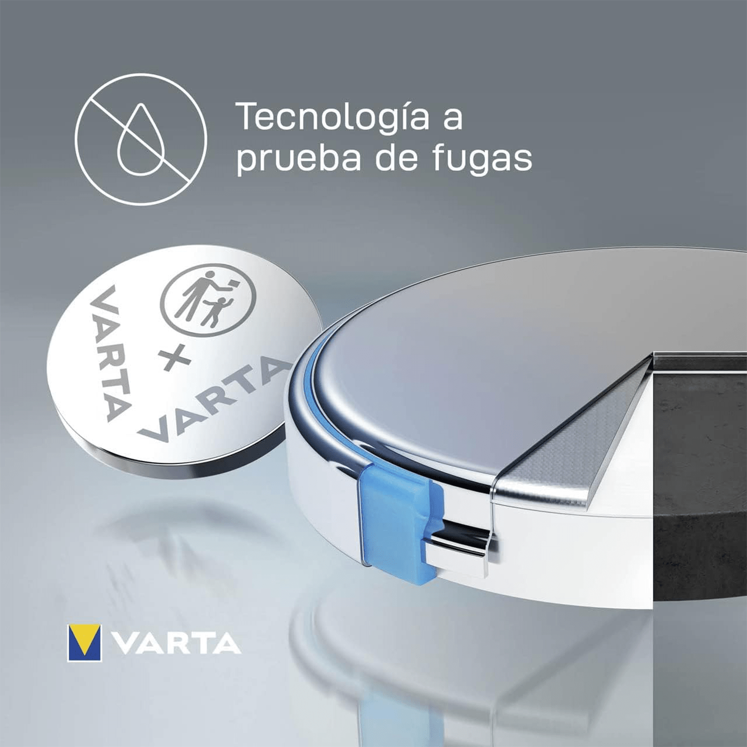 Pilas Boton CR2025 de Litio de Alto Rendimiento, Larga Duración, Ideal para Relojes, Controles Remotos, Calculadoras, Básculas, Audífonos, Juguetes y Otros Dispositivos Pequeños - VARTA