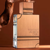 Al Haramain Amber Oud Gold Edition Eau de Parfum Unisex, Perfume Árabe de Aroma Dulce y Frutal con Notas de Piña, Ámbar, Vainilla y Almizcle, 60 ml