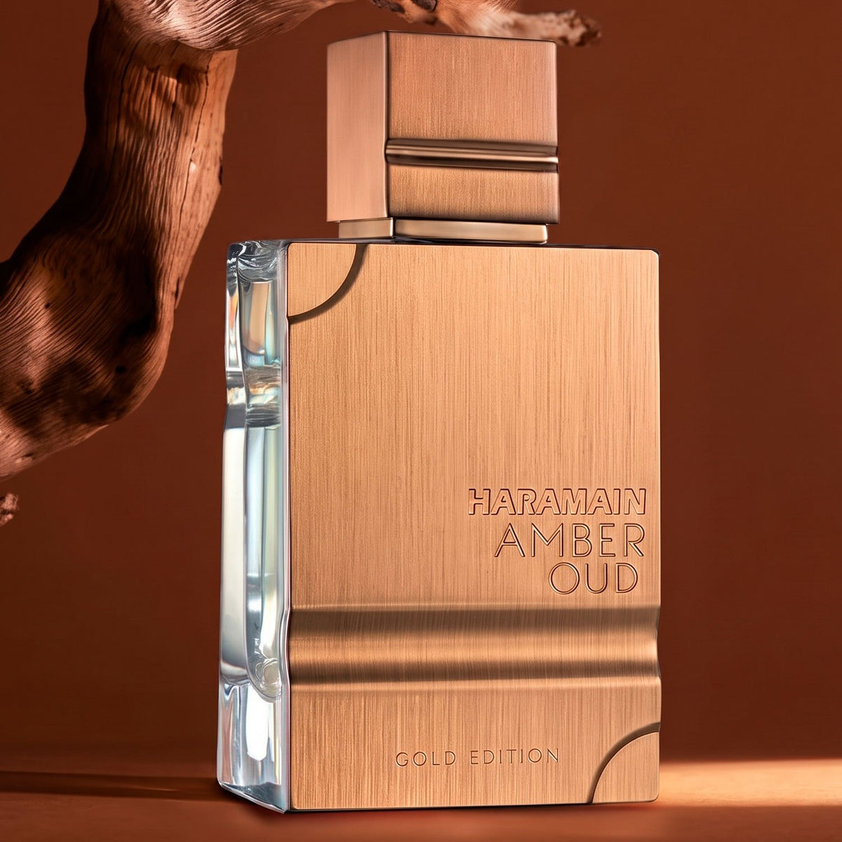Al Haramain Amber Oud Gold Edition Eau de Parfum Unisex, Perfume Árabe de Aroma Dulce y Frutal con Notas de Piña, Ámbar, Vainilla y Almizcle, 60 ml