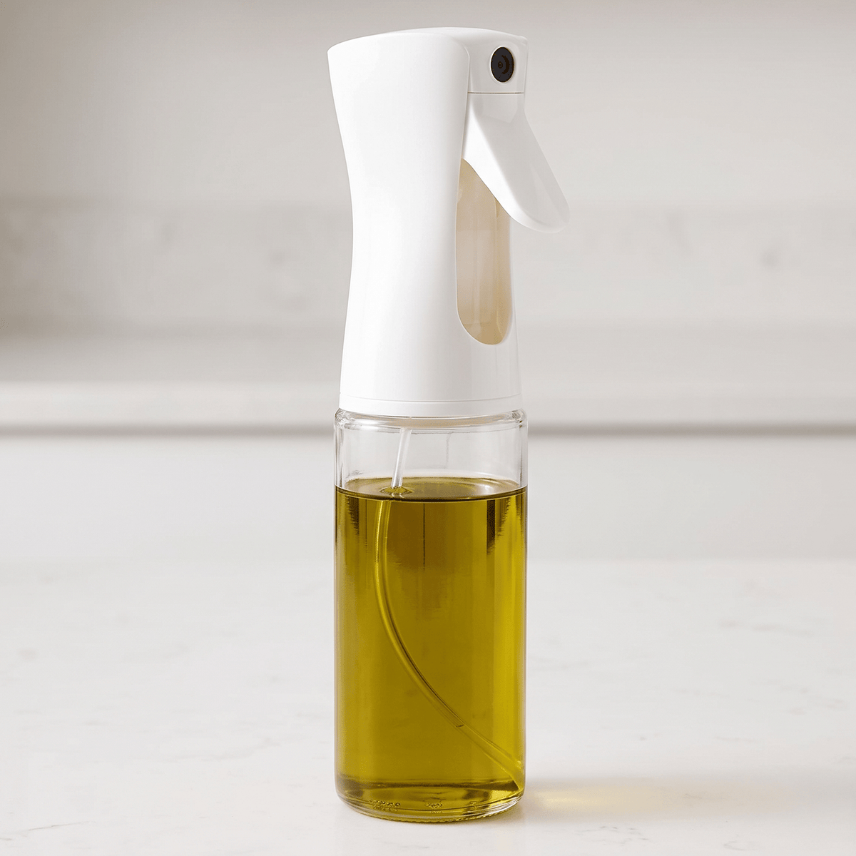 Spray Aceite Pulverizador 230ml, Spray Aceite Cristal Resistente, Ideal para Uso Diario, Vaporizador Aceite y Vinagre, 230ml