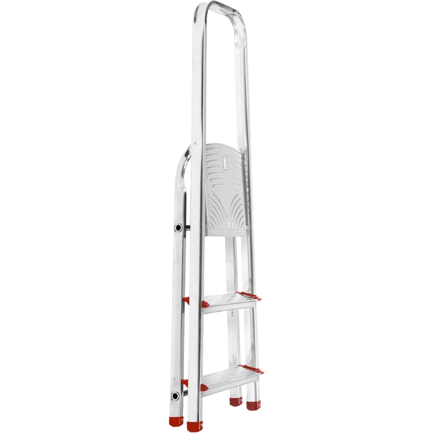 Escaleras Plegables Aluminio de Tijera Super Resistente hasta 150Kg, Acero y Aluminio Antideslizantes
