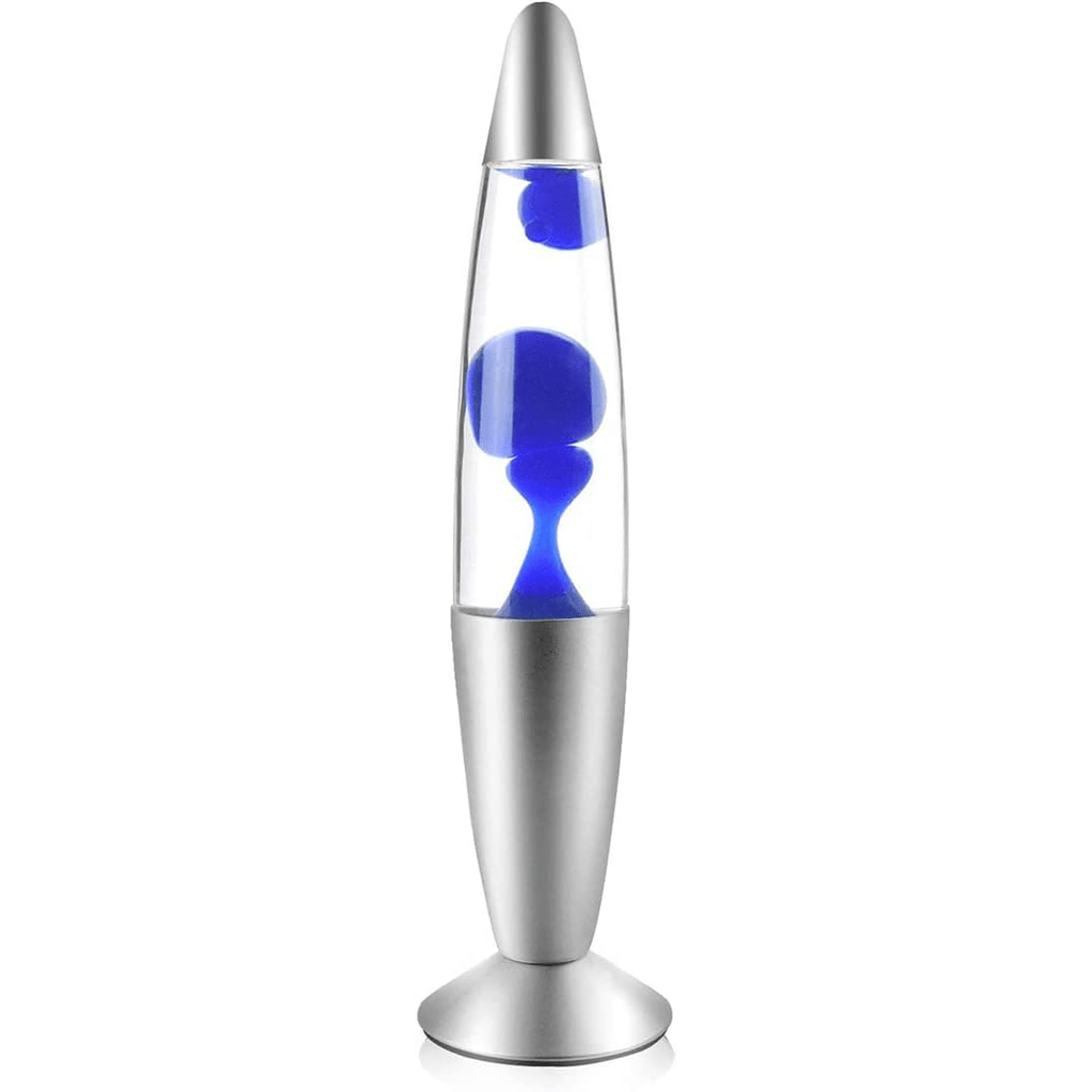 Lámpara de Lava de 40cm de Alto, Luz Decorativa con Líquido en el Interior y Tenue Luz que Genera un Ambiente Único, Especial, Cálido y Relajante, Bombilla de 30W Incluida, Da un toque Especial a tu Casa u Oficina