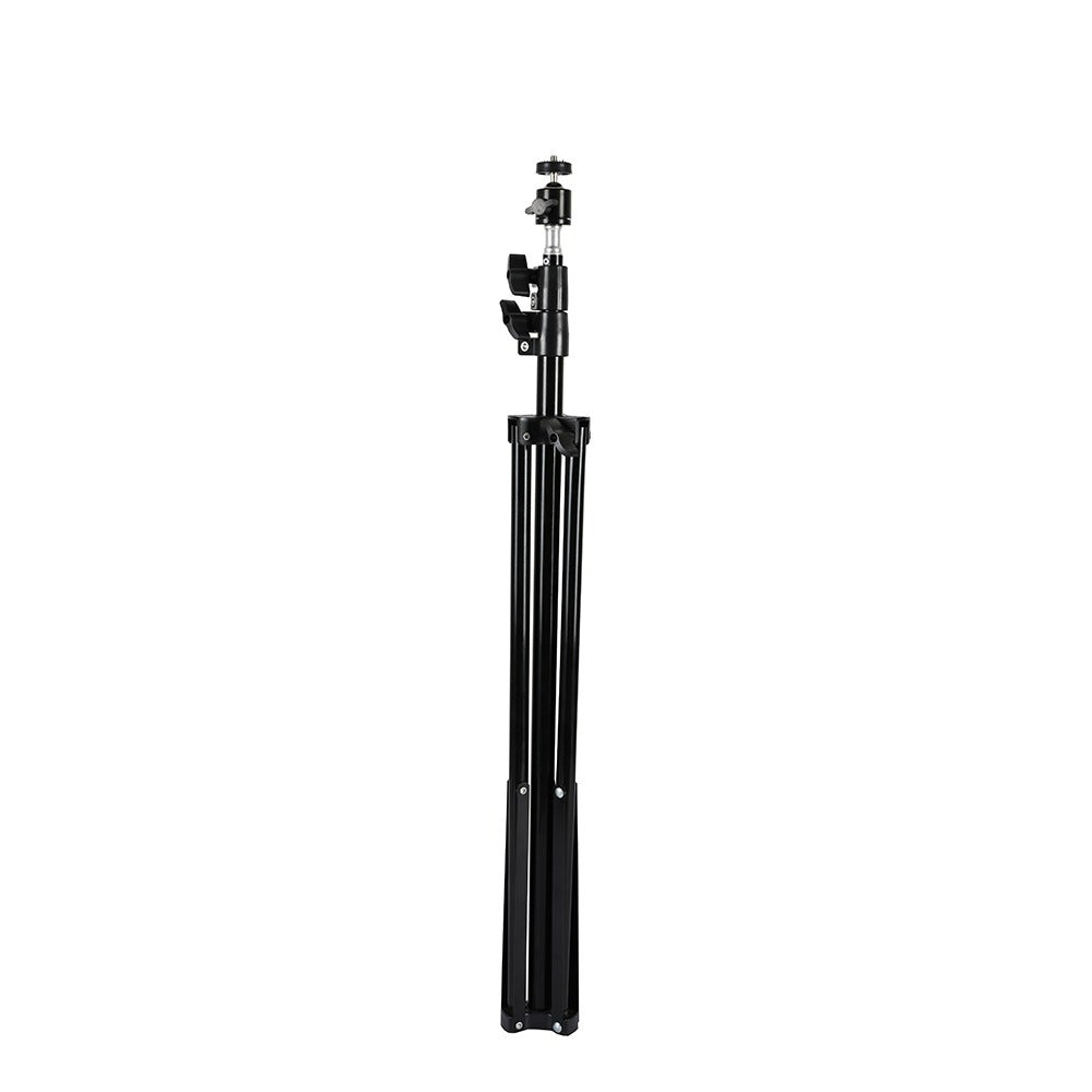Tripode Luz Anillo Plegable, Soporte Luz, Tamaño: 1,60 m, Peso: 0,5 kg, Perfecto para Aro de Luz, Ideal para Fotografía, Videos, Redes Sociales, TikTok, Influencers, Maquillaje y Peluquería, Extensible