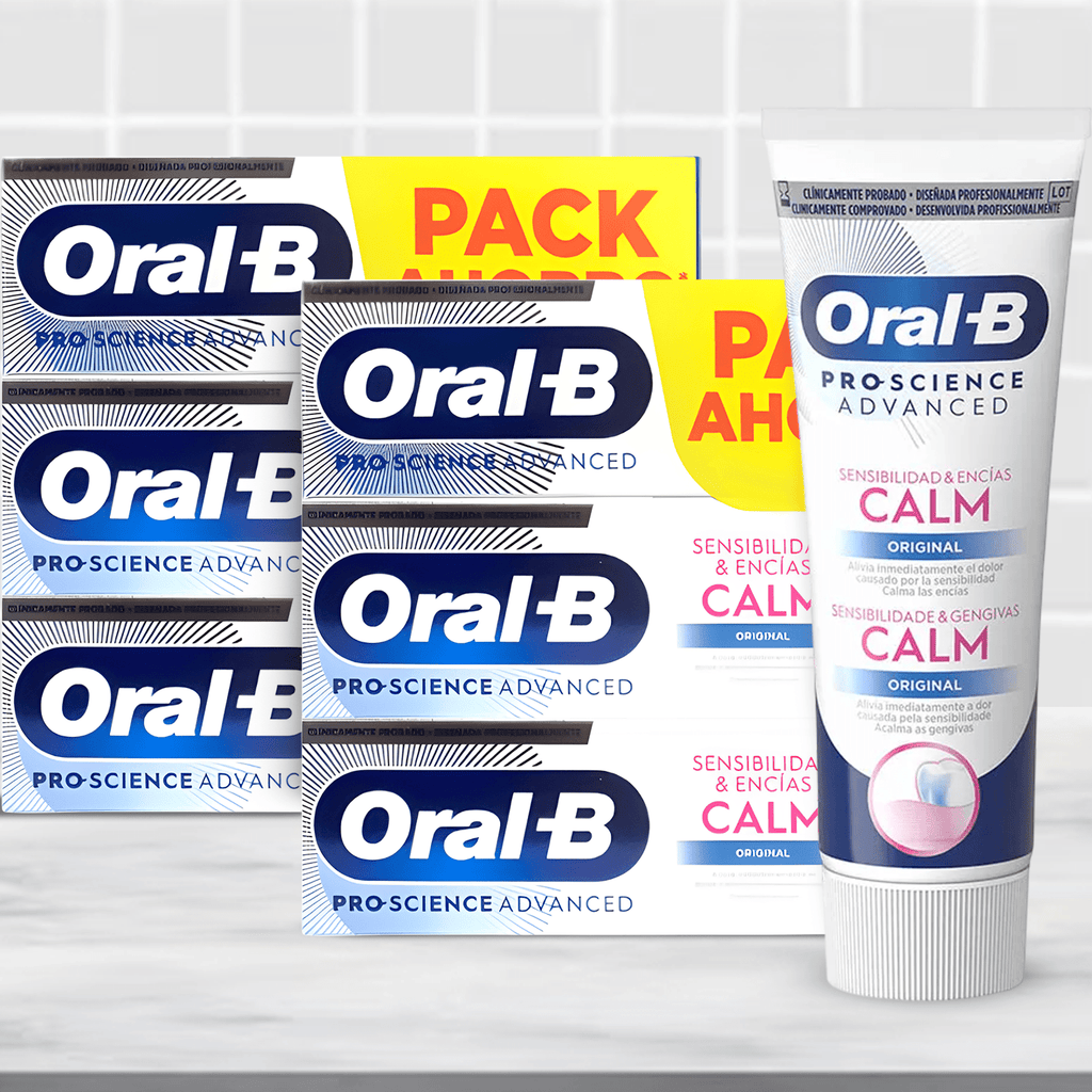 Oral-B Pro-Science Advanced CALM Pasta de Dientes, Dentífricos Dientes, Para Dientes y Encías Sensibles, 75ml por Tubo