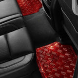 Alfombrillas Coche Antideslizantes, Set 4 Alfombrillas Universales para Coche, Hechas de PVC Duradero y Resistente, Instalación Fácil y Protección Completa para el Interior del Vehículo, Fácil de Limpiar