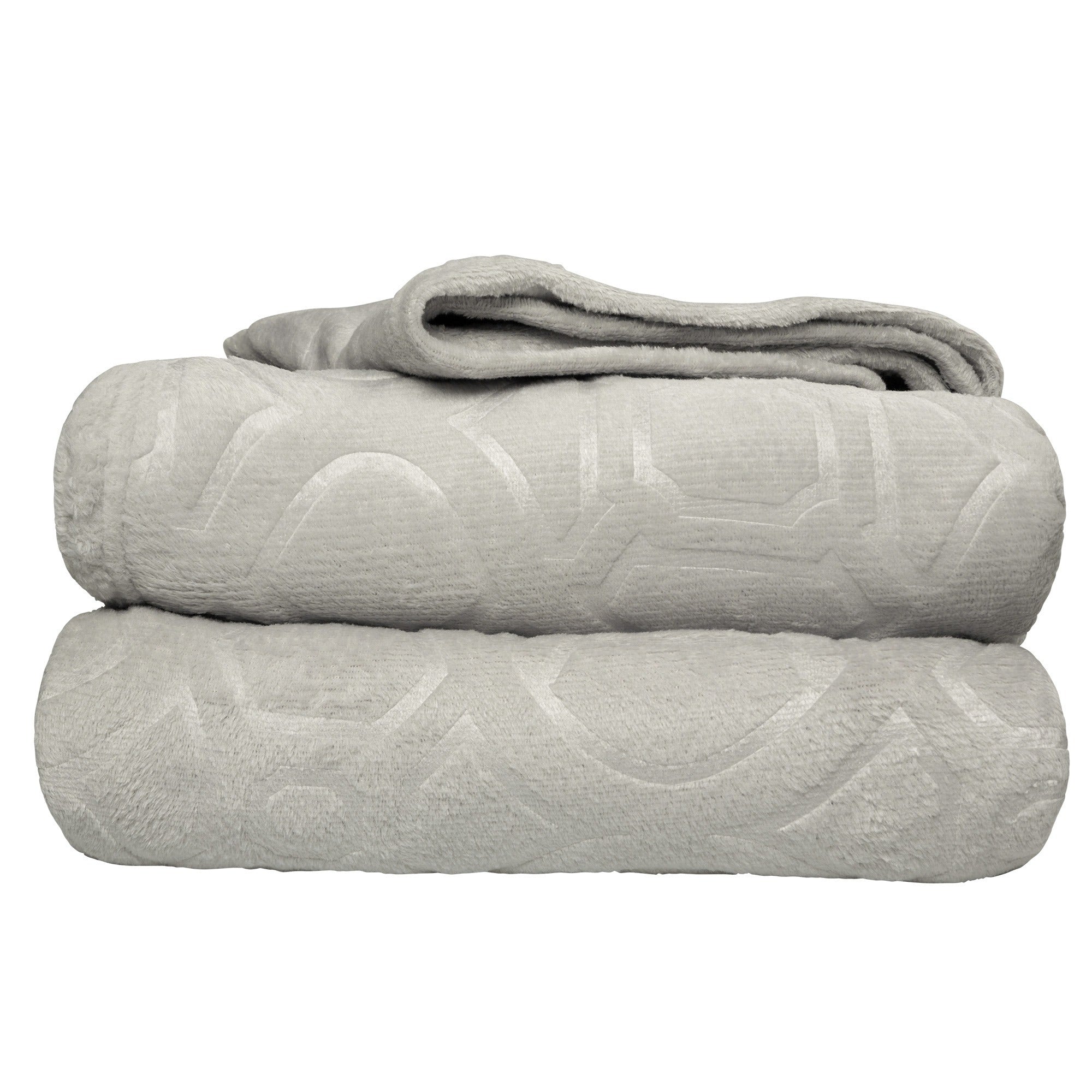 Manta Suave, Manta Super Suave y Cálida de Poliéster con Diseño Geométrico en Relieve, 127 x 177.8 cm, 220g Poliéster, Ideal para Otoño e Invierno