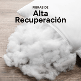 Relleno Cojín de Fibra Hueca Siliconada de Alta Recuperación, Indeformable, Suave, Mullido, Cojín para Sofá o Cama para Casa