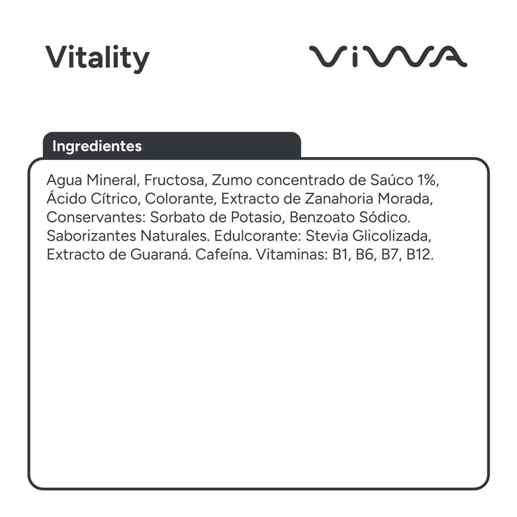 VIWA VitaminWater & Tea, Bebidas Refrescantes con Vitaminas y Minerales, Bajo en Calorías y Endulzado con Azúcar Natural de Frutas