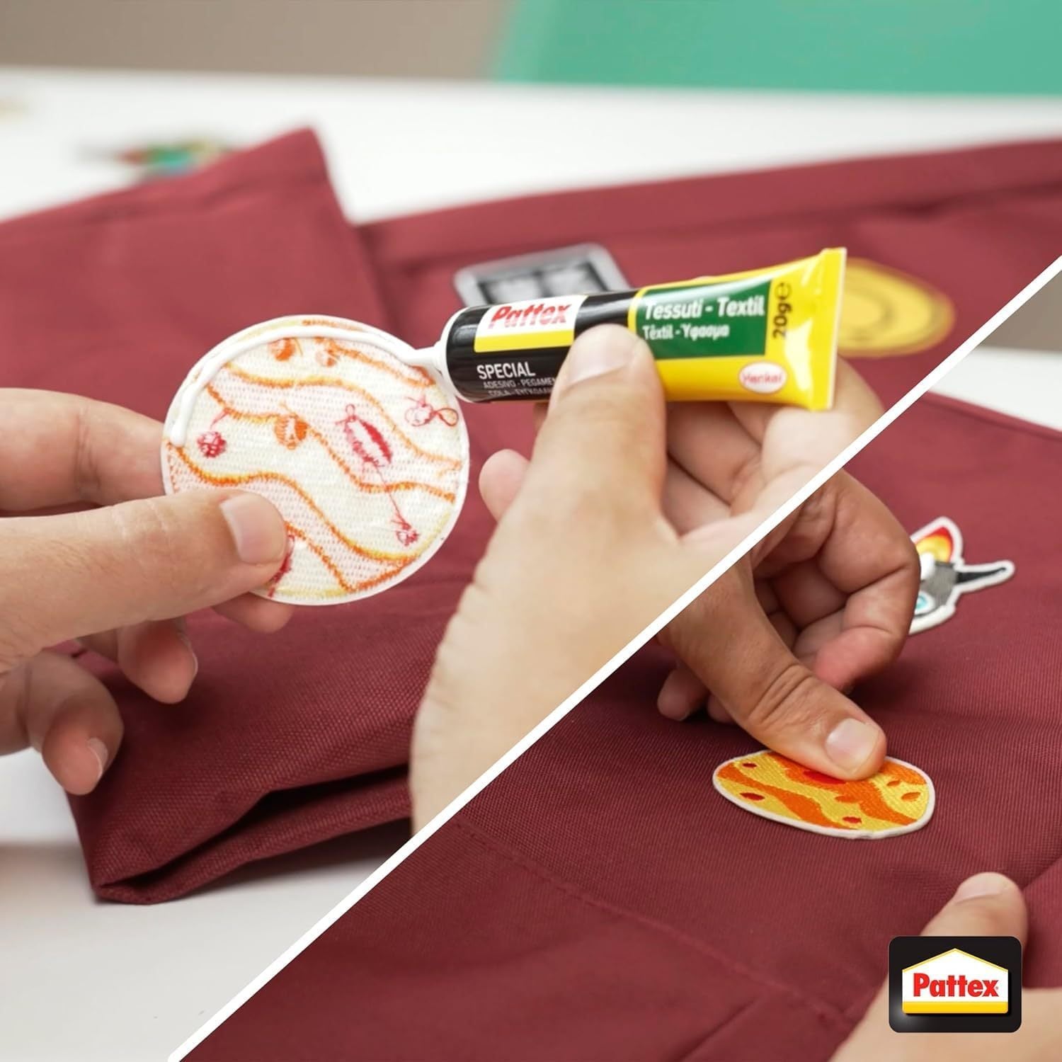 Pattex Special Pegamento Textil para Ropa, Pegamento Fuerte Resistente al Lavado y al Planchado, Pegamento para Tela y Tejidos como Cuero o Tejano, Secado Rápido, Transparente, 20g