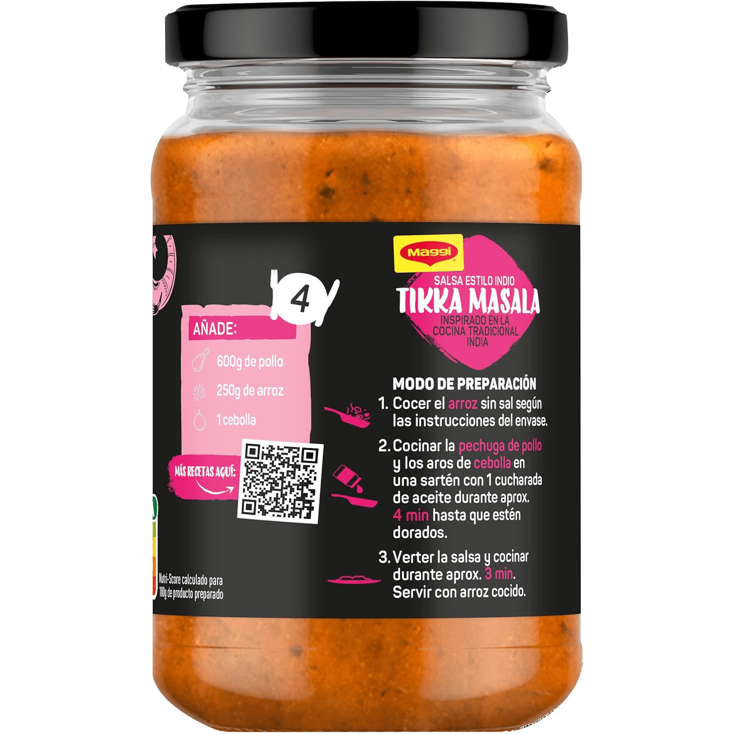 Maggi Salsa Estilo Indio Tikka Masala, 340 g