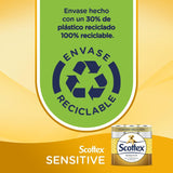 Scottex Papel Higiénico Sensitive con 3 Capas, Cuidado Delicado y Suave con un Toque de Leche de Almendras