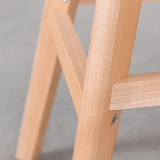 Taburete Alto Cocina con Respaldo, Asiento Blando y Tapizado, Patas Altas Resistentes de Madera de Haya con Reposapiés, Sillas Nórdicas, Ideal para Cocina, Salón, Comedor y Restaurante, 54.5 x 49.5 x 106 cm