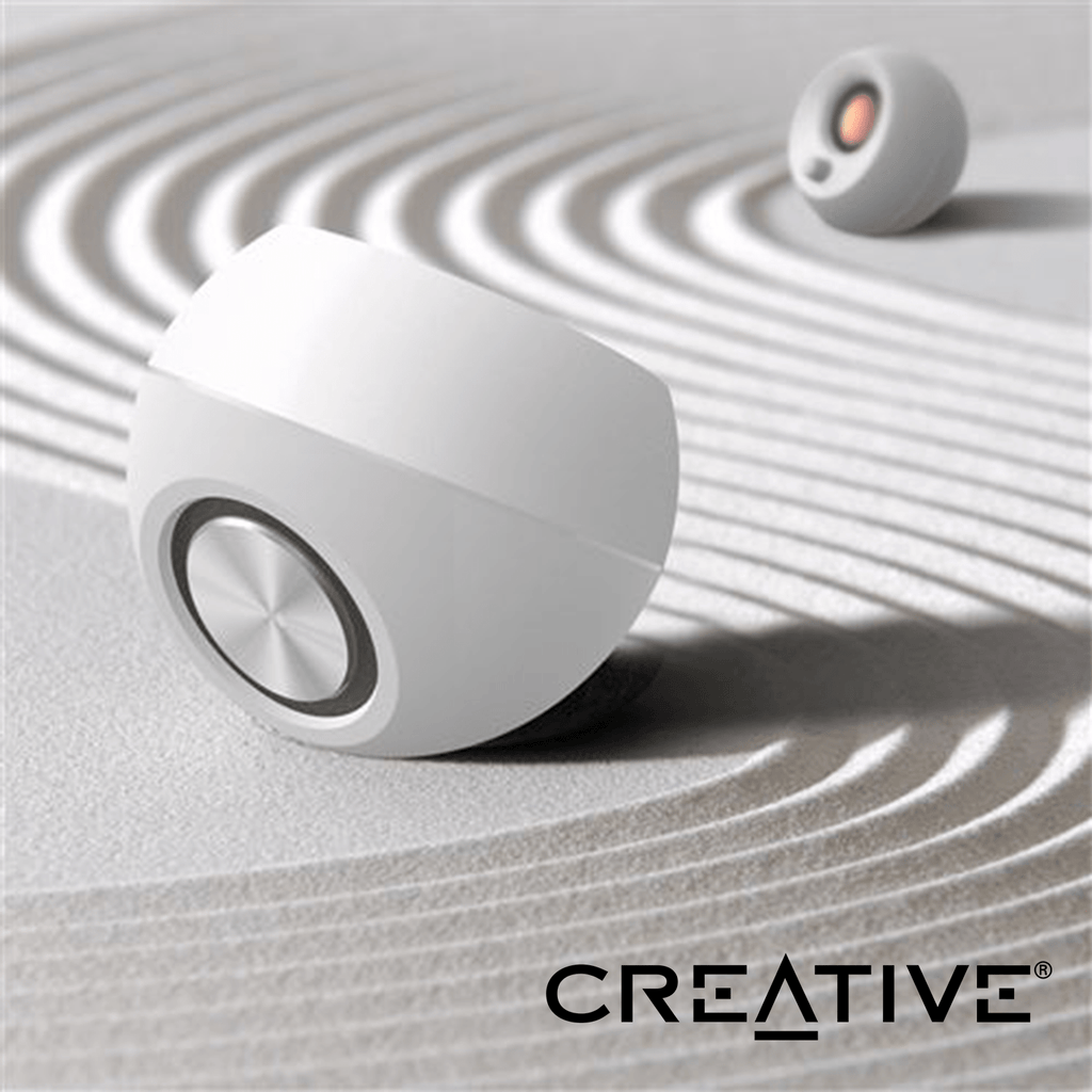 CREATIVE Set de Altavoces Ordenador 2.0, para Ordenador Portatil y Oficina, Alámbrico 3,5 mm, 4,4 W, 100 - 17000 Hz, Creative Labs Pebble