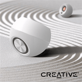 CREATIVE Set de Altavoces Ordenador 2.0, para Ordenador Portatil y Oficina, Alámbrico 3,5 mm, 4,4 W, 100 - 17000 Hz, Creative Labs Pebble