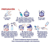 Nestlé NIDINA 2 Leche en Polvo Bebé, Leche de Continuación indicada para Bebés desde los 6 Meses, Contiene Bífidus Lactis, DHA, Hierro, Zinc y Vitaminas A, C y D, 800g por Bote