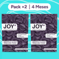 Pack x2 Gominolas para Dormir con Melatonina, Lavanda, Amapola California, Amapola Roja y GABA, Sabor Arándanos, 2 x 60 Gummies, 120 Gummies - Joy+ Supplements